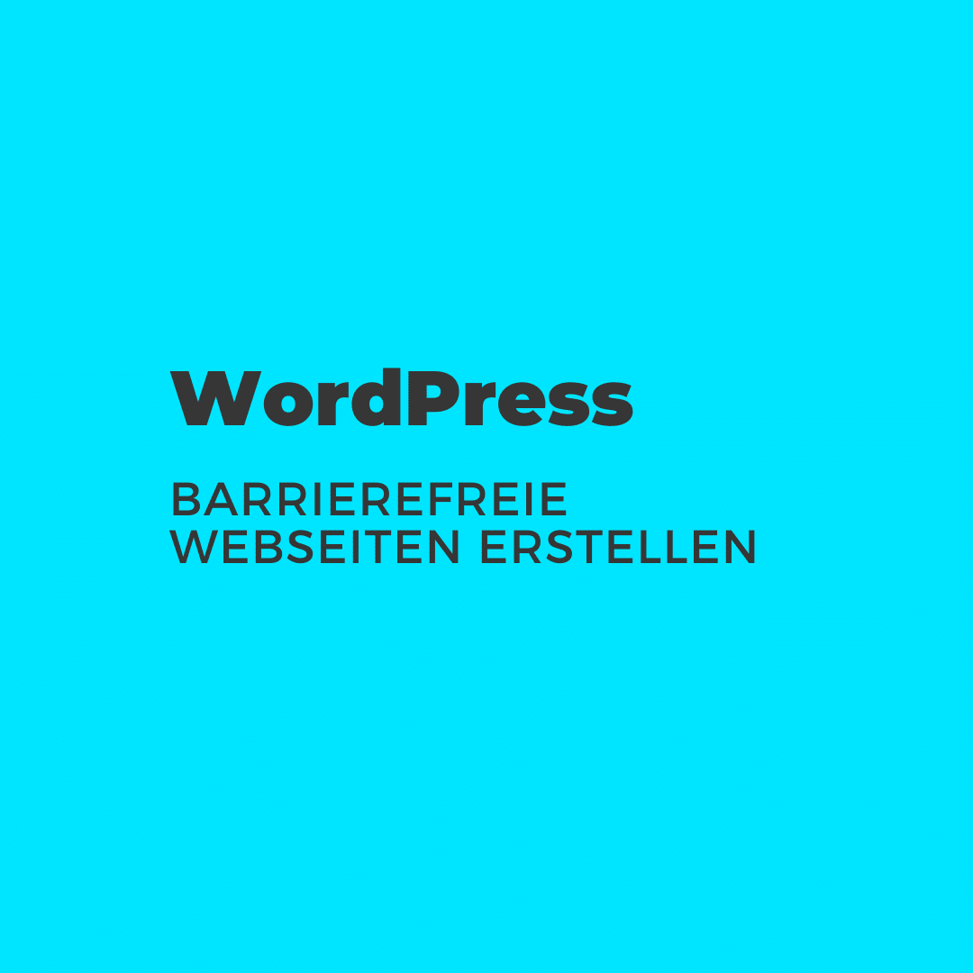 WordPress barrierefreie Webseiten erstellen Best Practices Header